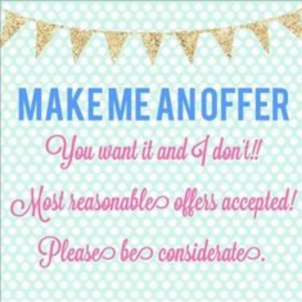 Make me an offer ☺